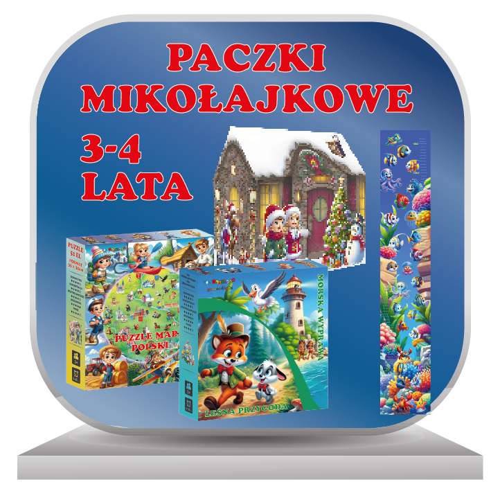 Paczka Mikołajkowa - 2024 - 3-4 lata
